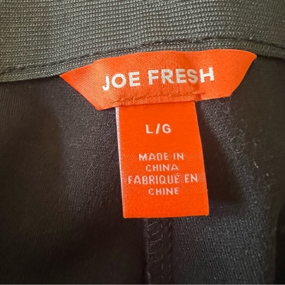 Joe Fresh Faux Leather Pull on Pants - Women's Size Large - Picture 5 of 5